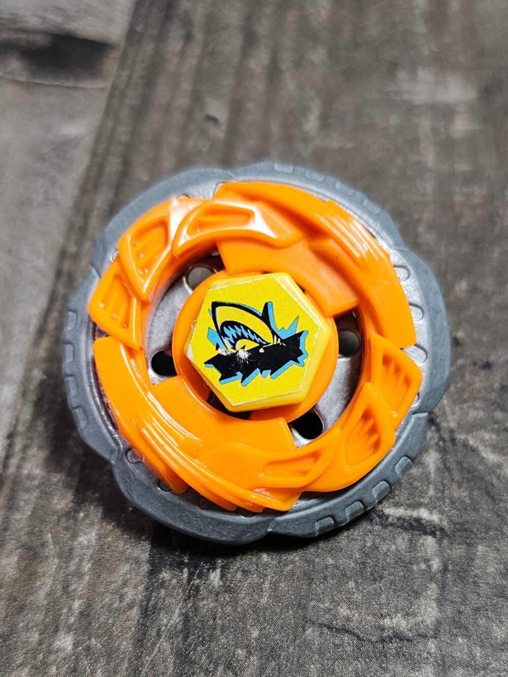 Hasbro Beyblade Metal Fusion Orange Flame Bull